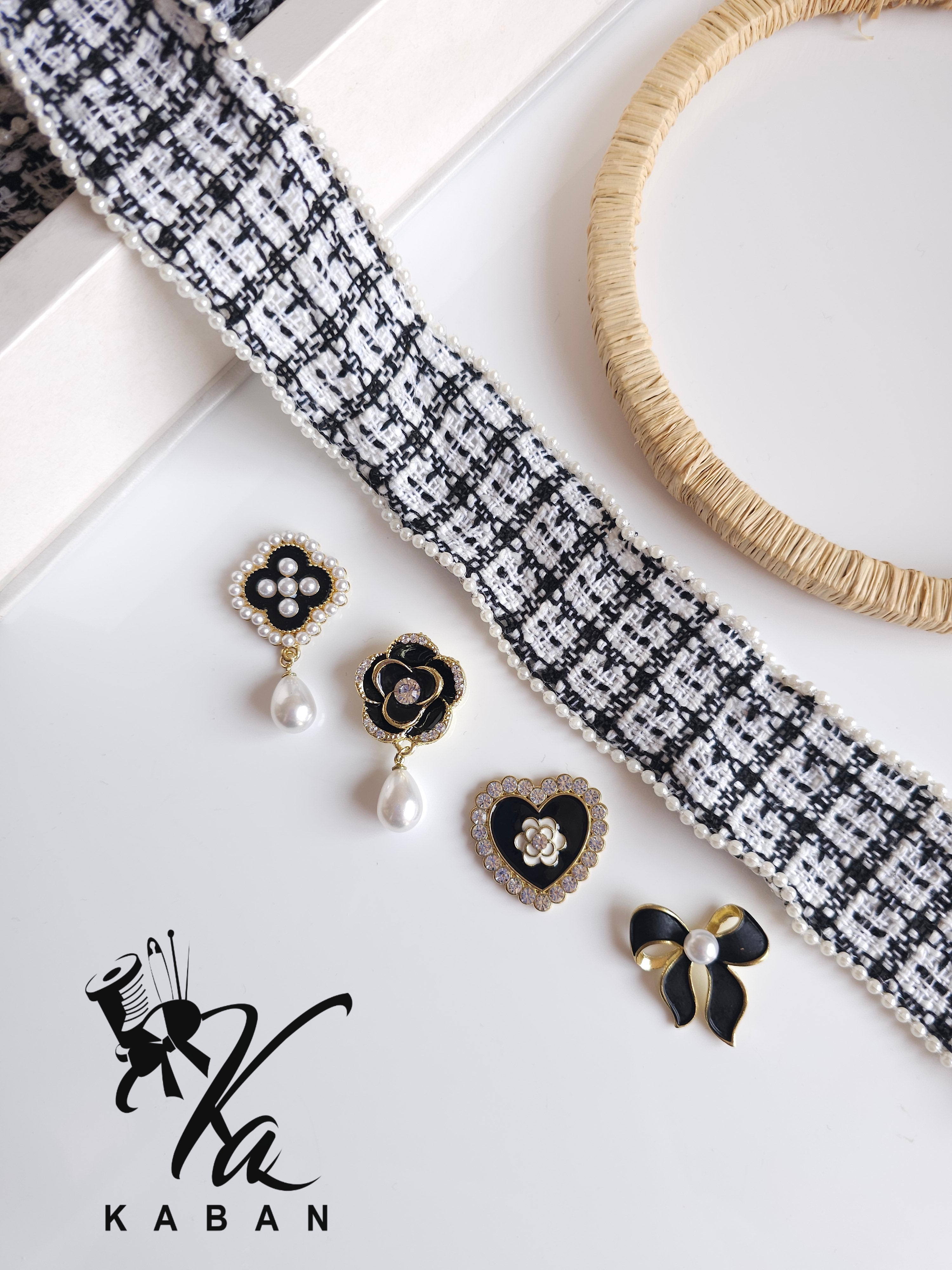 ربان شنل لبه مروارید